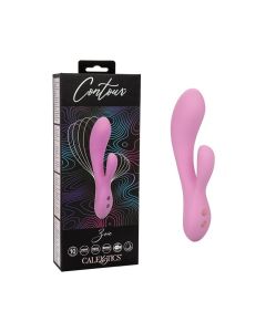 Contour Zoie Flexible Dual Massager - Pink